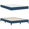 vidaXL Boxspringbed met matras Blauw 140 x 190 cm Stof