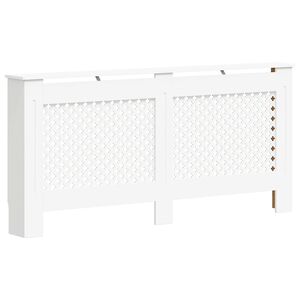 vidaXL Radiatorombouw 172x19x81,5 cm MDF wit