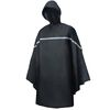 Willex Regenponcho met capuchon 1 maat zwart
