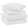 vidaXL Winter Dekbed 240 x 220 cm 450 GSM Microvezel Wit