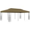 vidaXL Prieel 180 g/m&sup2; 6x3x2,7 m taupe