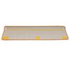 vidaXL Trapmatten 10 st 65x21x4 cm beige rechthoekige rand
