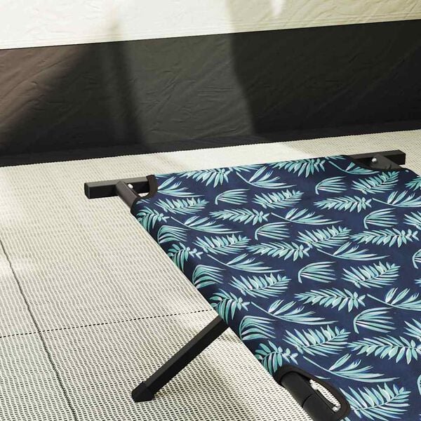 vidaXL Opvouwbaar Camping Bed Blad 2 pcs Bossen 193 x 69 x 45 cm