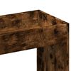 vidaXL Hoge kast 63x33x100 cm bewerkt hout gerookt eikenkleurig