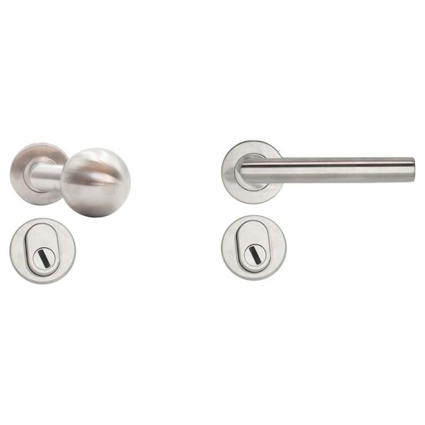 vidaXL Voordeur 90x200 cm aluminium wit