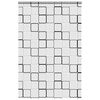 vidaXL Doucherolgordijn met cassette 160x240 cm stofbreedte 156 cm