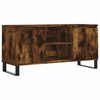 vidaXL Tv-meubel 104x35x50 cm bewerkt hout gerookt eikenkleurig