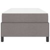vidaXL Boxspringbed Taupe 80 x 200 cm Stof
