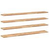 vidaXL Wandschappen 4 st zwevend olieafwerking 160x20x2 cm acaciahout