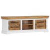 vidaXL Tv-meubel 118x30x40 cm massief mangohout