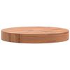 vidaXL Tafelblad rond &Oslash;30x4 cm massief beukenhout