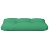 vidaXL Palletkussen 80x40x12 cm stof groen