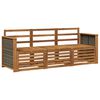 vidaXL Sofa-Sets 3 pcs Massief Acaciahout
