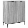 vidaXL Dressoir Grijs Sonoma 69,5 x 33 x 82 cm Bewerkt hout