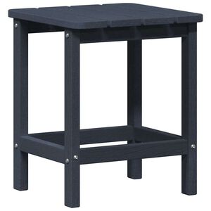 vidaXL Bijzettafel Marineblauw 38 x 38 x 46 cm Polyetheen