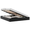 vidaXL Opslag bed met matras met opslag Zwart 180 x 200 cm Kunstleer
