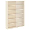 vidaXL Muurdisplaykast met plank Beige 40 x 8,5 x 54 cm Multiplex