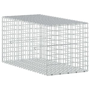 vidaXL Gabion met 3,5 mm Draad en 5x5 cm Gaas 50x100x50 cm