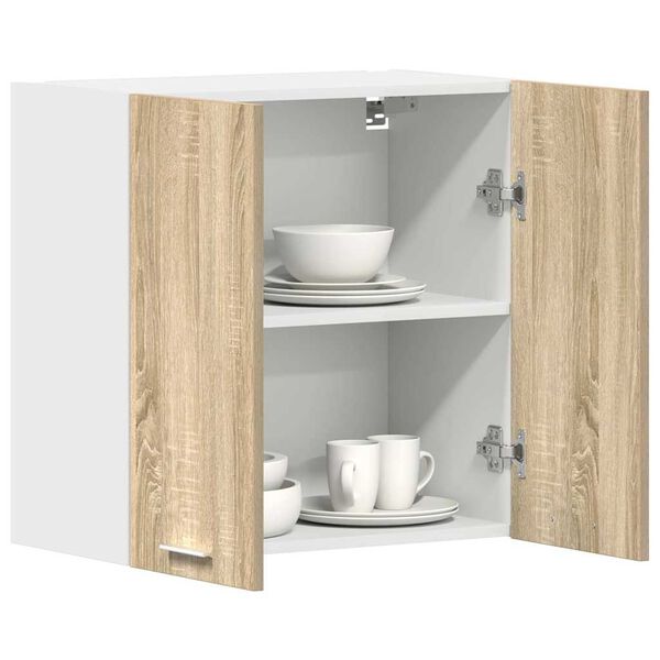 vidaXL Hangkast Lyon 60x31x60 cm bewerkt hout sonoma eikenkleurig
