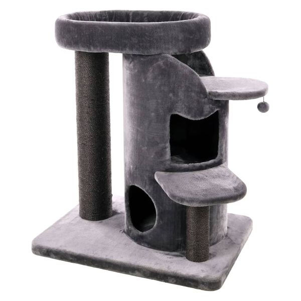 FLAMINGO Kattenmeubel Kano 85x62x90 cm grijs