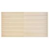 vidaXL Muurdisplaykast met plank Beige 100 x 8,5 x 54 cm Multiplex