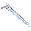 vidaXL Aquariumlamp LED IP67 120-130 cm aluminium