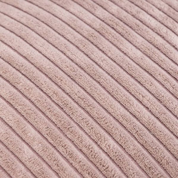 Designed by Lotte Hondenmand geribbeld 80x70x22 cm roze