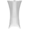vidaXL 2 st Tafelhoezen stretch 60 cm zilver