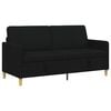 vidaXL Bank met opslag Zwart 172 x 78 x 87 cm Polyester