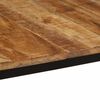 vidaXL Eettafel 160x80x75 cm massief hout ruw mangohout