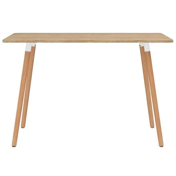 vidaXL 7-delige Eethoek lichtgroen