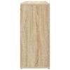 vidaXL Schoenenkast Sonoma Eiken 77,5 x 30 x 67 cm Bewerkt hout