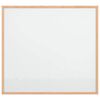 vidaXL Magnetisch whiteboard met massief grenenhouten frame 60x55 cm