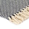 vidaXL Plaid 160x210 cm katoen marineblauw
