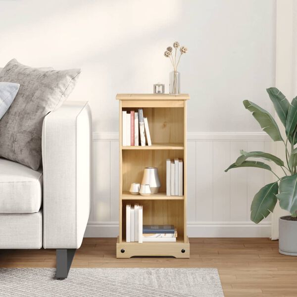 vidaXL Boekenkast Corona 46x29x100 cm massief grenenhout