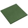 vidaXL Valbescherming Tegels 12 pcs Groen 50 x 50 cm Rubber