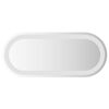 vidaXL LED Badkamer Spiegel Transparant 60 x 25 cm gehard glas