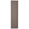 vidaXL Tuinkast 65x45x172 cm polypropyleen hout-look bruin