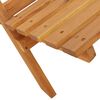 vidaXL Tuinstoelen 8 st inklapbaar massief hout en stof antracietkleur
