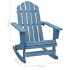 vidaXL Schommelstoel Adirondack massief vurenhout blauw