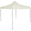 vidaXL Partytent 291 x 291 x 315 cm Cr&egrave;mekleurig Oxford Stof