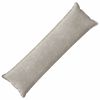 vidaXL Kussensloop HOUTEN Lichtgrijs 40 x 145 cm Chenille Stof