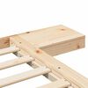 vidaXL Bedframe Bruin 150 x 200 cm Hout