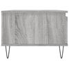 vidaXL Salontafel 90x50x36,5 cm bewerkt hout grijs sonoma