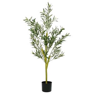 vidaXL Kunstolijfboom 450 blaadjes 120 cm groen