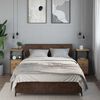 vidaXL Nachtkastjes 2 st 34x35,5x70 cm bewerkt hout artisanaal eiken