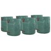 vidaXL Tuinafvalzakken 12 st 120 l Groen Polypropyleen 45 x 45 x 76 cm