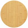 vidaXL Tafelblad &Oslash; 50x4 cm bamboe