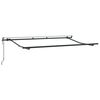 vidaXL Zijde Frame Antraciet 3,5 x 2 m Metaal