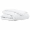 vidaXL 2-in-1 Dekbed 220 x 155 x 10 cm Winter Polyester Wit Ademend